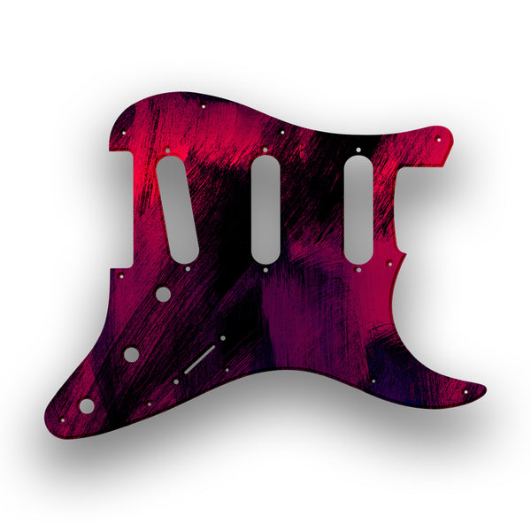 Fender Fender Stratocaster SSS 11 Hole Hendrix Profile Custom Pickguard Scratchplate PAINT Design