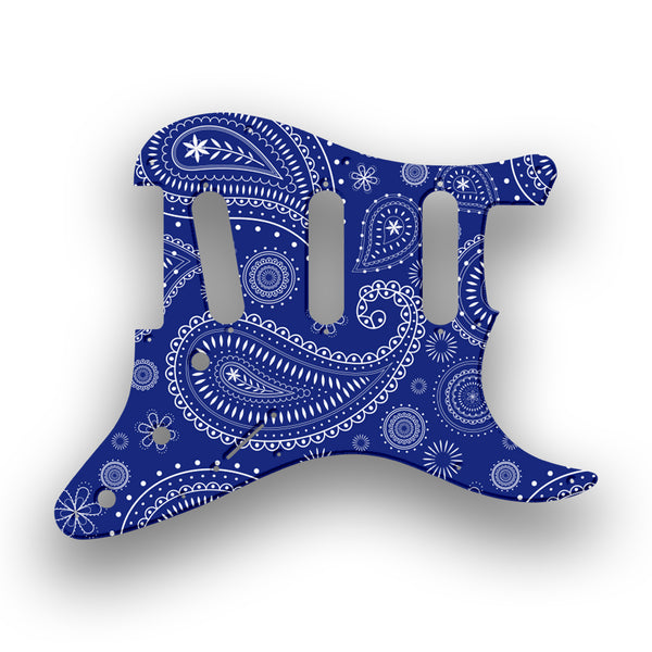 Fender Fender Stratocaster SSS 11 Hole Hendrix Profile Custom Pickguard Scratchplate Paisley Design