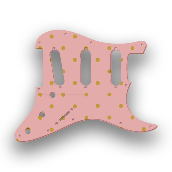 Fender Fender Stratocaster SSS 11 Hole Hendrix Profile Custom Pickguard Scratchplate Pattern Design