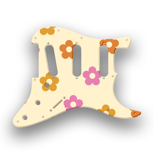 Fender Fender Stratocaster SSS 11 Hole Hendrix Profile Custom Pickguard Scratchplate RETRO Design