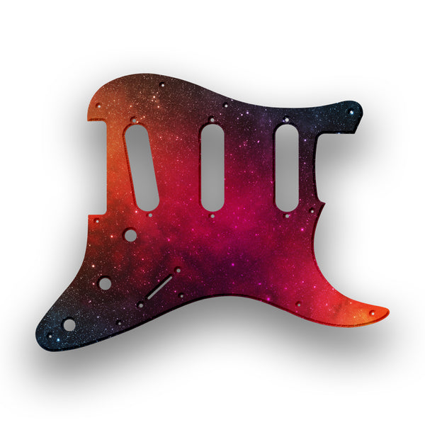 Fender Fender Stratocaster SSS 11 Hole Hendrix Profile Custom Pickguard Scratchplate SPACE Design