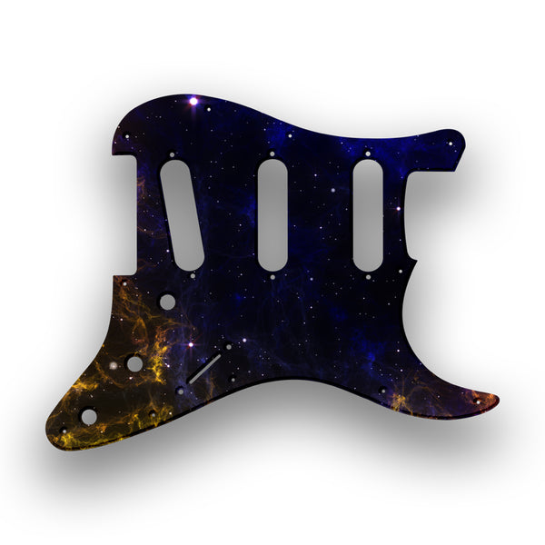 Fender Fender Stratocaster SSS 11 Hole Hendrix Profile Custom Pickguard Scratchplate SPACE Design