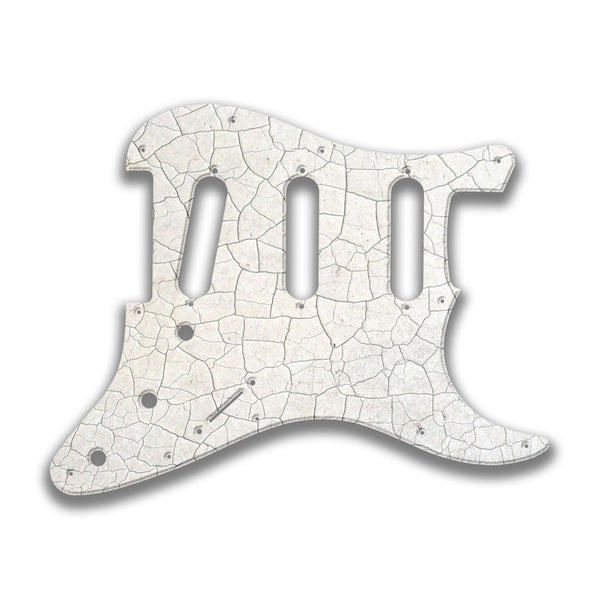 Fender Fender Stratocaster SSS 11 Hole (Standard) Profile Custom Pickguard Scratchplate CRACKED Design