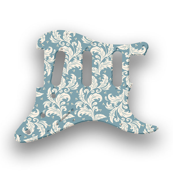 Fender Fender Stratocaster SSS 11 Hole (Standard) Profile Custom Pickguard Scratchplate Floral Design