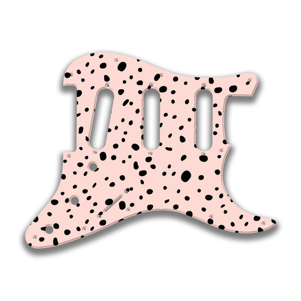 Fender Fender Stratocaster SSS 11 Hole (Standard) Profile Custom Pickguard Scratchplate GIRLY Design