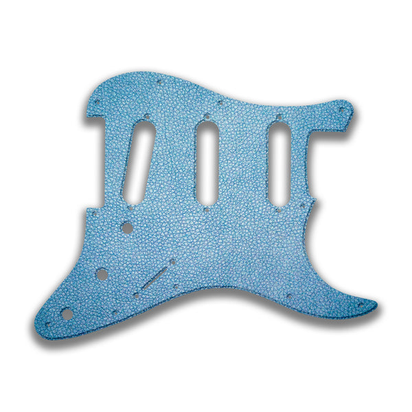 Fender Fender Stratocaster SSS 11 Hole (Standard) Profile Custom Pickguard Scratchplate LEATHER Design