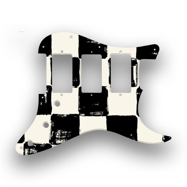 Fender Fender Stratocaster HHH Profile Custom Pickguard Scratchplate CHESS Design