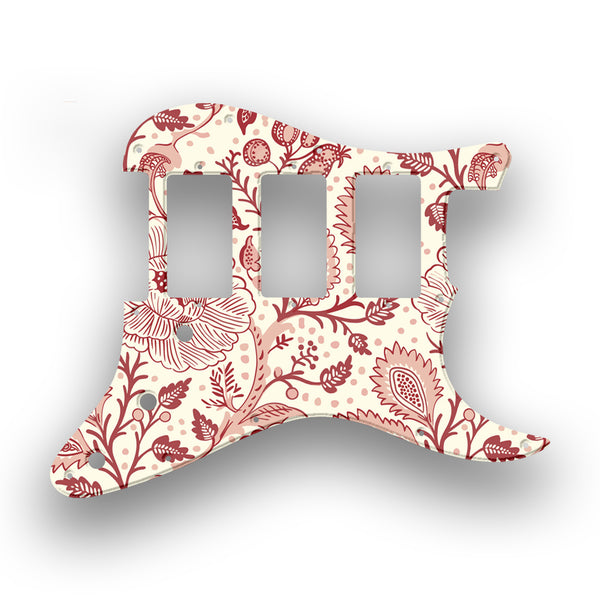 Fender Fender Stratocaster HHH Profile Custom Pickguard Scratchplate INDIAN_FLORAL Design