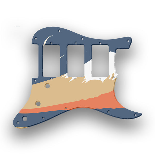 Fender Fender Stratocaster HHH Profile Custom Pickguard Scratchplate MINIMAL Design