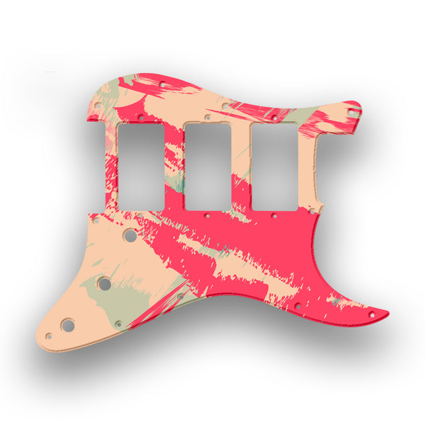 Fender Fender Stratocaster HHH Profile Custom Pickguard Scratchplate PAINT Design