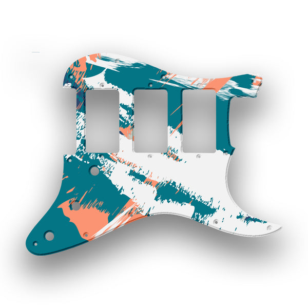 Fender Fender Stratocaster HHH Profile Custom Pickguard Scratchplate PAINT Design