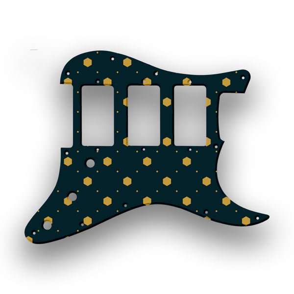 Fender Fender Stratocaster HHH Profile Custom Pickguard Scratchplate Pattern Design