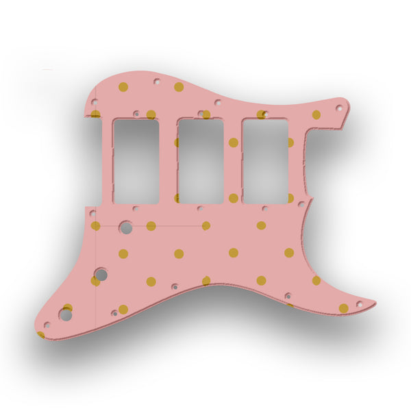 Fender Fender Stratocaster HHH Profile Custom Pickguard Scratchplate Pattern Design