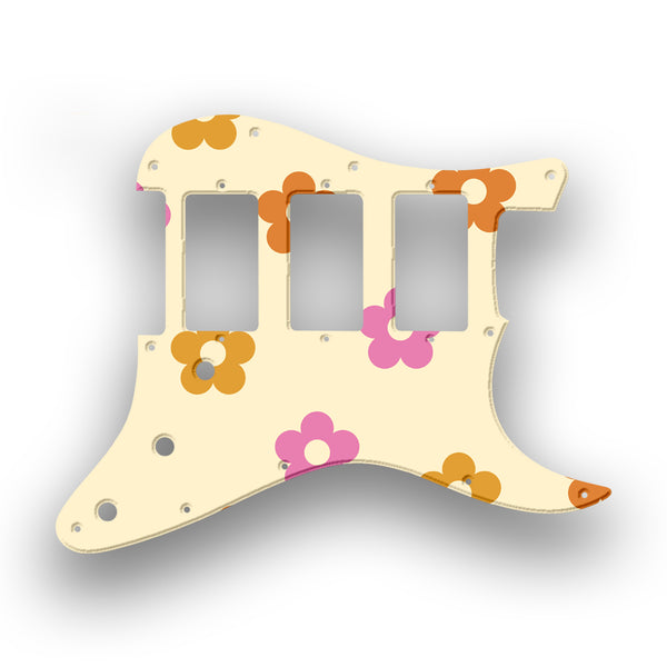 Fender Fender Stratocaster HHH Profile Custom Pickguard Scratchplate RETRO Design