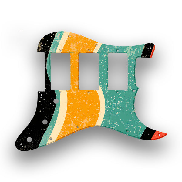 Fender Fender Stratocaster HHH Profile Custom Pickguard Scratchplate RETRO Design