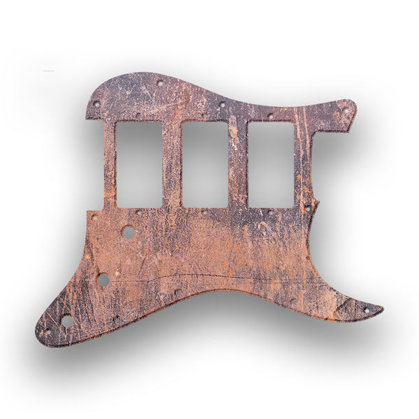 Fender Fender Stratocaster HHH Profile Custom Pickguard Scratchplate Rust Design