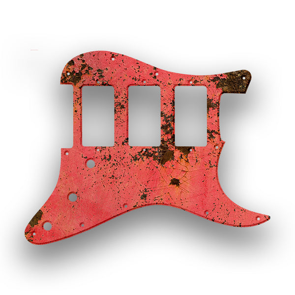 Fender Fender Stratocaster HHH Profile Custom Pickguard Scratchplate Rust Design