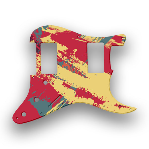 Fender Fender Stratocaster HH Profile Custom Pickguard Scratchplate PAINT Design