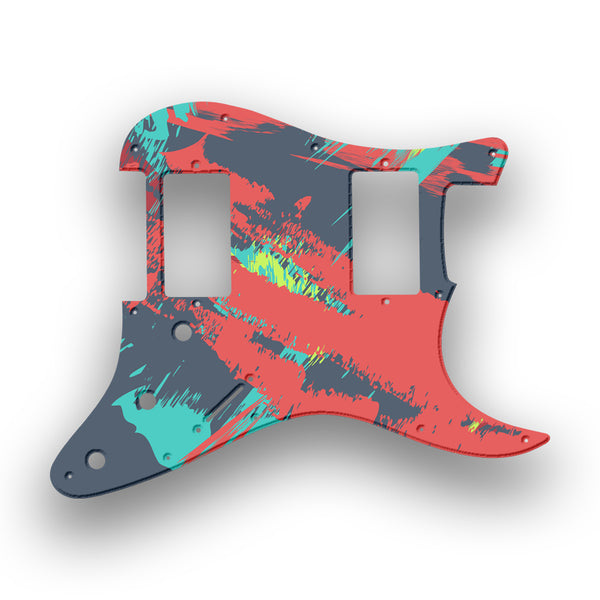 Fender Fender Stratocaster HH Profile Custom Pickguard Scratchplate PAINT Design