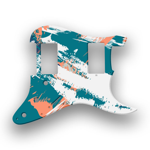 Fender Fender Stratocaster HH Profile Custom Pickguard Scratchplate PAINT Design