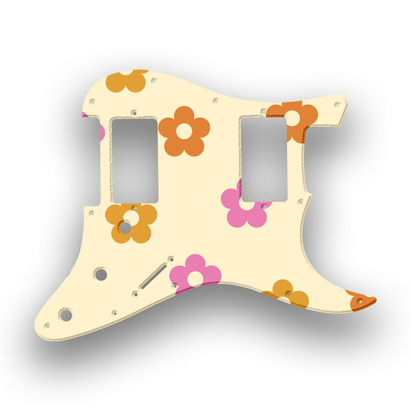 Fender Fender Stratocaster HH Profile Custom Pickguard Scratchplate RETRO Design