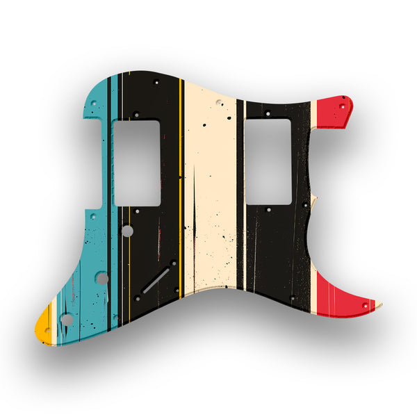 Fender Fender Stratocaster HH Profile Custom Pickguard Scratchplate RETRO Design