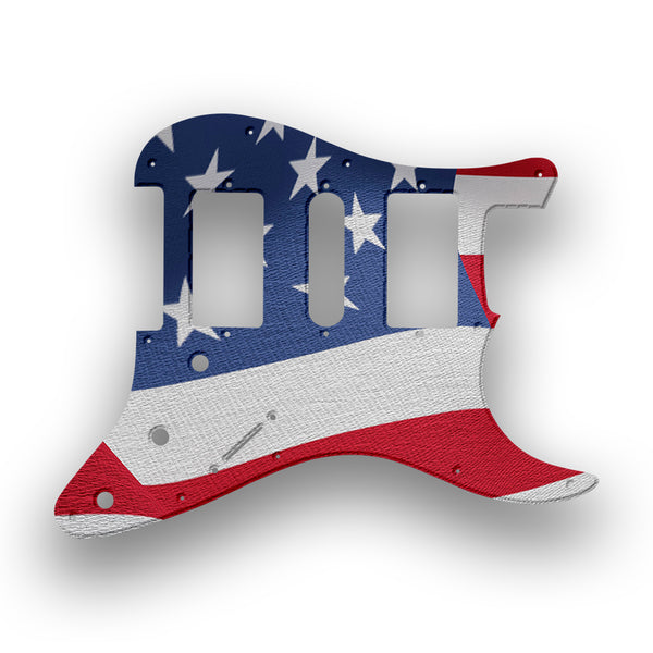 Fender Fender Stratocaster HSH Profile Custom Pickguard Scratchplate Flag Design