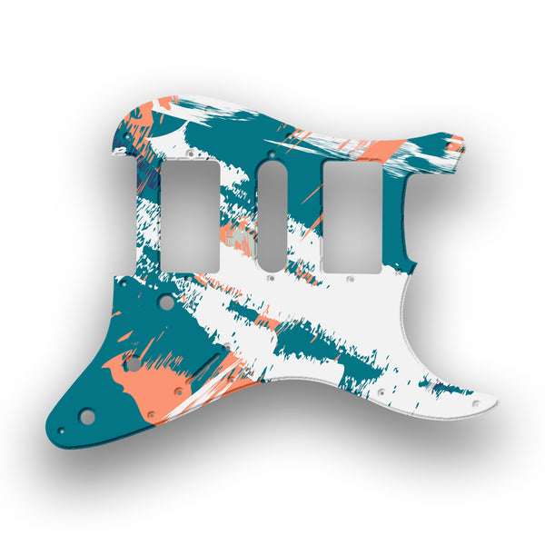 Fender Fender Stratocaster HSH Profile Custom Pickguard Scratchplate PAINT Design