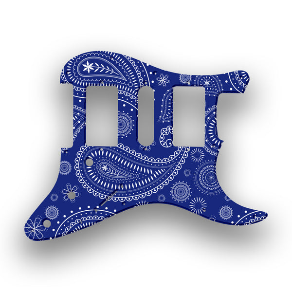 Fender Fender Stratocaster HSH Profile Custom Pickguard Scratchplate Paisley Design