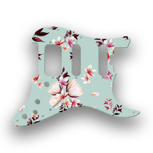 Fender Fender Stratocaster HSS Shawbucker Elite Profile Custom Pickguard Scratchplate FLOWERS Design