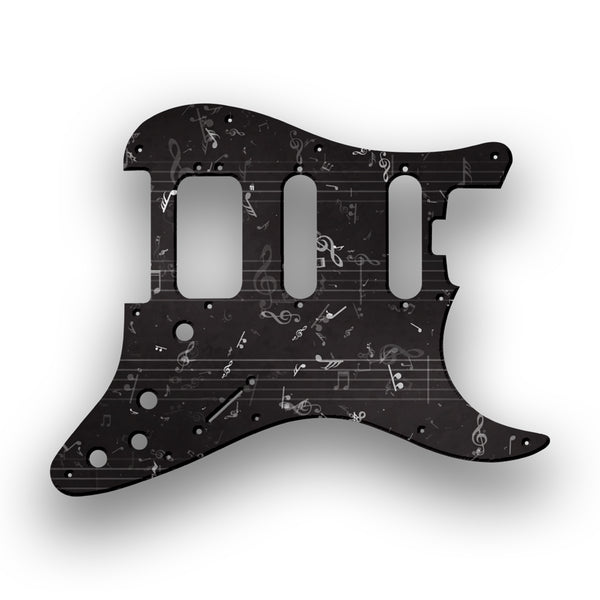 Fender Fender Stratocaster HSS Shawbucker Elite Profile Custom Pickguard Scratchplate Music Design