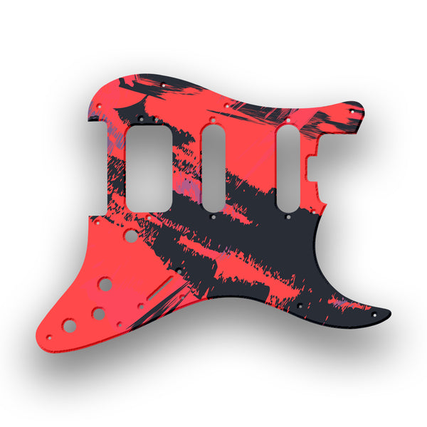 Fender Fender Stratocaster HSS Shawbucker Elite Profile Custom Pickguard Scratchplate PAINT Design