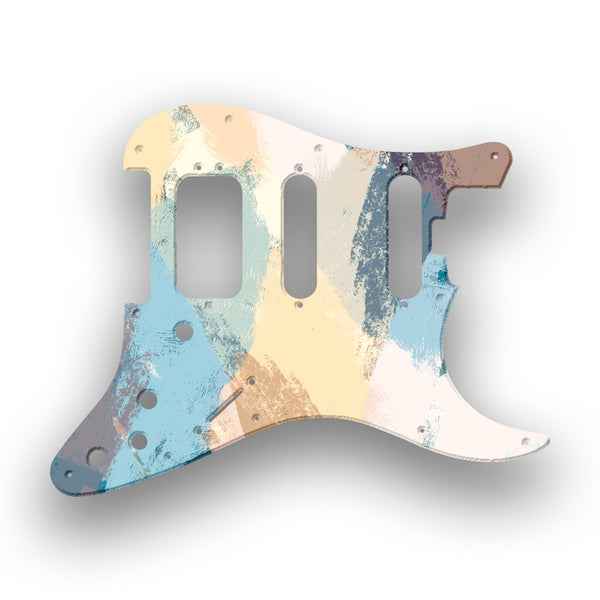 Fender Fender Stratocaster HSS Shawbucker Elite Profile Custom Pickguard Scratchplate PAINT Design