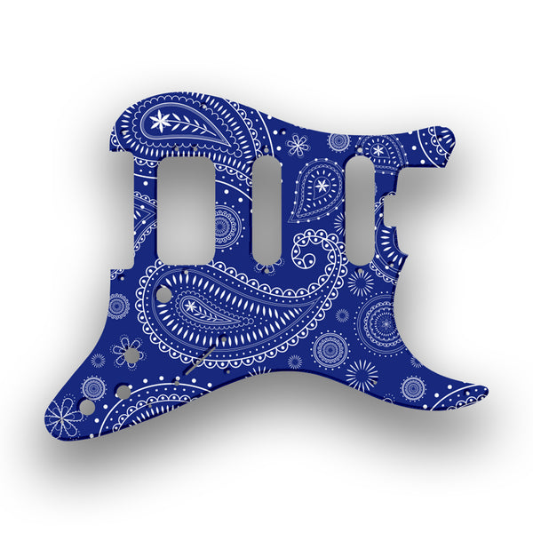 Fender Fender Stratocaster HSS Shawbucker Elite Profile Custom Pickguard Scratchplate Paisley Design