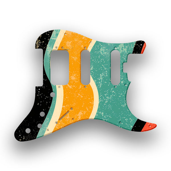 Fender Fender Stratocaster HSS Shawbucker Elite Profile Custom Pickguard Scratchplate RETRO Design