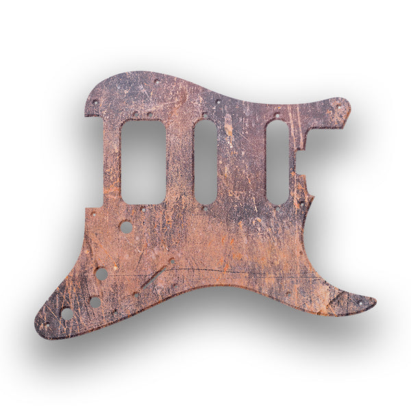 Fender Fender Stratocaster HSS Shawbucker Elite Profile Custom Pickguard Scratchplate Rust Design