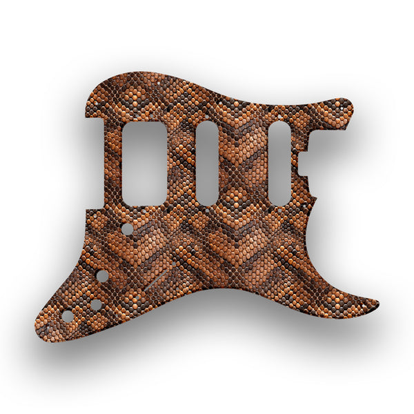 Fender Fender Stratocaster HSS Shawbucker Elite Profile Custom Pickguard Scratchplate SNAKE Design