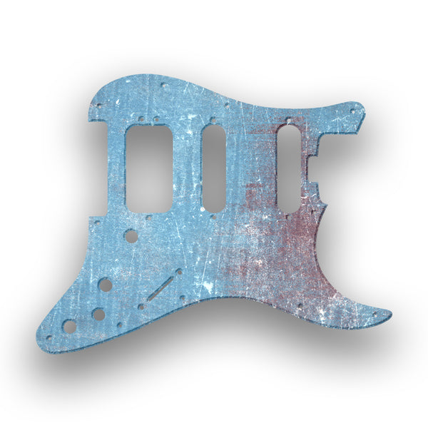 Fender Fender Stratocaster HSS Shawbucker Elite Profile Custom Pickguard Scratchplate WALL Design