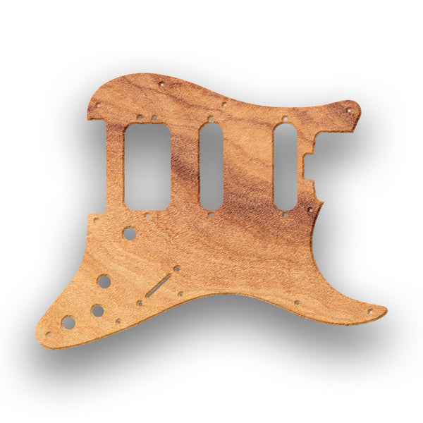 Fender Fender Stratocaster HSS Shawbucker Elite Profile Custom Pickguard Scratchplate Wood Design