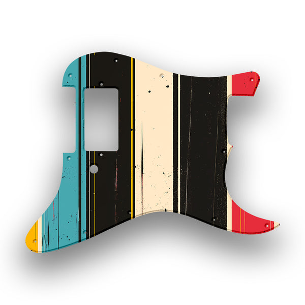 Fender Fender Stratocaster H Profile Custom Pickguard Scratchplate RETRO Design