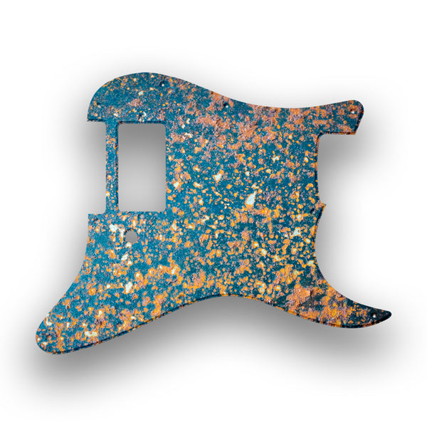 Fender Fender Stratocaster H Profile Custom Pickguard Scratchplate Rust Design