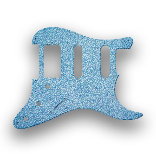 Fender Fender Stratocaster SSH Profile A Custom Pickguard Scratchplate LEATHER Design