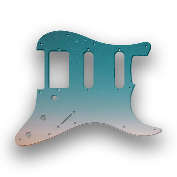 Fender Fender Stratocaster SSH Profile A Custom Pickguard Scratchplate NIGHT Design