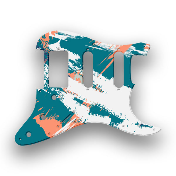 Fender Fender Stratocaster SSH Profile A Custom Pickguard Scratchplate PAINT Design