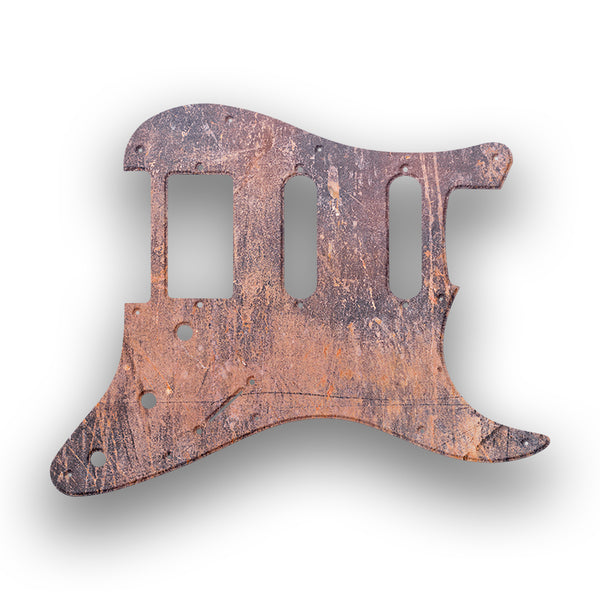 Fender Fender Stratocaster SSH Profile A Custom Pickguard Scratchplate Rust Design