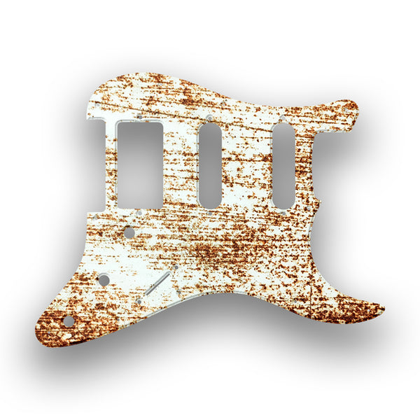 Fender Fender Stratocaster SSH Profile A Custom Pickguard Scratchplate Rust Design