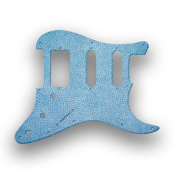 Fender Fender Stratocaster SSH Profile B Custom Pickguard Scratchplate LEATHER Design