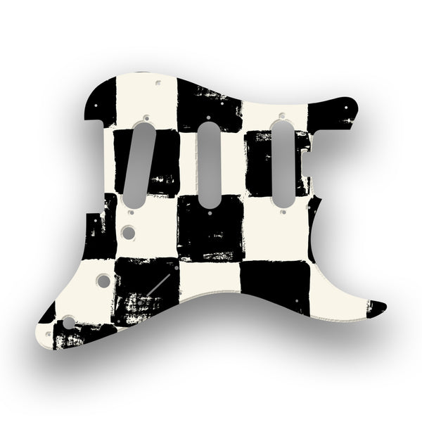 Fender Fender Stratocaster SSS American Elite Profile Custom Pickguard Scratchplate CHESS Design