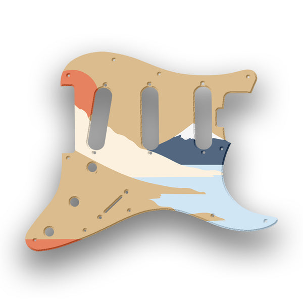 Fender Fender Stratocaster SSS American Elite Profile Custom Pickguard Scratchplate MINIMAL Design