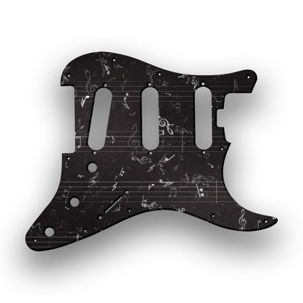 Fender Fender Stratocaster SSS American Elite Profile Custom Pickguard Scratchplate Music Design